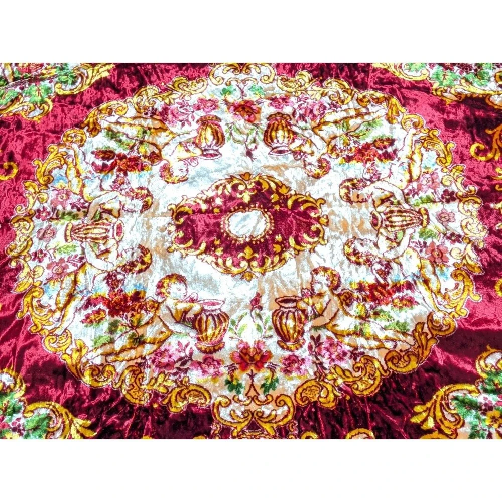 VTG 70s Besana Italian Velvet Tapestry 101